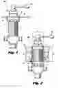 Fig. 02 - Thermostatic mixing valve for vertical mounting upon a horizontal bathtub deck