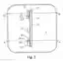 Fig. 03 - Variable protection board for the paper shredder opening