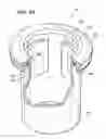 Fig. 09 - Adjustable beverage container holder by gear actuation