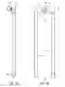 Fig. 08 - Portable apparatus and method for lifting a vehicle that compensates for lateral motion of the vehicle