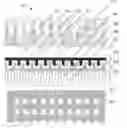 Fig. 01 - Wire bond integrated circuit package for high speed I/O