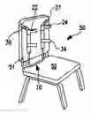 Fig. 01 - Back support for seat