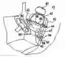 Fig. 01 - Back support for seat