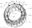 Fig. 01 - Segmented stator with improved handling and winding characteristics