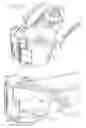 Fig. 16 - Merchandising system with flippable column and/or item stop