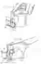 Fig. 18 - Merchandising system with flippable column and/or item stop