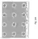 Fig. 22 - Gated nanorod field emitter structures and associated methods of fabrication