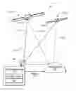 Fig. 01 - User equipment navigation solution with position determination of a navigation signal reflector