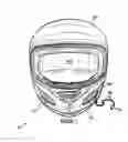 Fig. 02 - Electrical power system for crash helmets