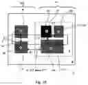 Fig. 11 - Memory cell having first and second capacitors with electrodes acting as control gates for nonvolatile memory transistors