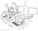 Fig. 01 - Extendable walkway system for screed paving machines