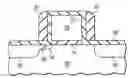 Fig. 01 - Sidewall memory with self-aligned asymmetrical source and drain configuration