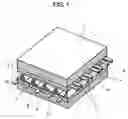 Fig. 02 - Method of manufacturing plural plasma display panels incorporating through ports at peripheral corners of each manufactured display