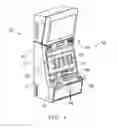 Fig. 02 - Button panel mount for a gaming machine cabinet