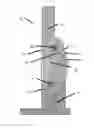 Fig. 01 - Artificial joint with locking mechanism