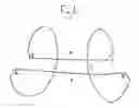 Fig. 02 - Wire frame to support bathing suit bottom, athletic supporter, female undergarment or other garment held to the body by spring pressure