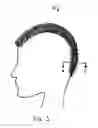 Fig. 02 - Wig and bathing cap