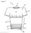 Fig. 02 - Shirt having form-fitting mid-section support