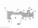 Fig. 06 - Mounting assembly with positive stop for actuator arm