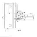 Fig. 07 - Mounting assembly with positive stop for actuator arm