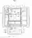 Fig. 02 - Refrigerator with icemaker compartment having an improved air flow