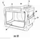 Fig. 11 - Collapsible soft crate for pet
