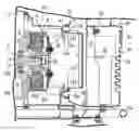 Fig. 01 - Engine-driven work machine resiliently supported on a frame