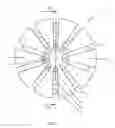 Fig. 02 - Drill bit with a fixed cutting structure