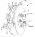 Fig. 01 - Internal brake caliper assembly