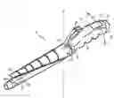 Fig. 01 - Apparatus and method for cordless electric curling iron with adjustable diameter barrel