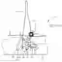 Fig. 01 - PAPER EJECTION APPARATUS HAVING A DRIVING WHEEL MOVEABLE WITH AN INNER DOOR