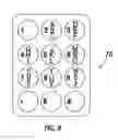 Fig. 09 - Apparatus and method using color-coded or pattern-coded keys in two-key input per character text entry