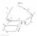 Fig. 02 - Partially entrapped frame having a removable lens