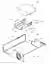Fig. 01 - Computer enclosure with rotatable power supply