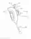 Fig. 01 - WIRELESS EARPHONE RETAINED BY HELIX OF EAR