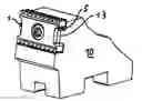 Fig. 01 - Indexable cutting bit and cutting bit holder