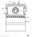 Fig. 03 - Indexable cutting bit and cutting bit holder