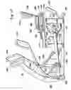 Fig. 11 - Recumbent elliptical exercise device with apparatus for elongated stride