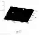 Fig. 03 - Glass ceramic panel with a pleasing black decoration applied with a decorative paint