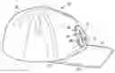 Fig. 01 - HEADGEAR WITH A PROJECTED DESIGN ELEMENT