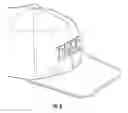 Fig. 07 - HEADGEAR WITH A PROJECTED DESIGN ELEMENT