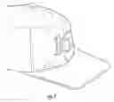 Fig. 08 - HEADGEAR WITH A PROJECTED DESIGN ELEMENT