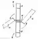 Fig. 01 - Method of using clips for retrofit installation of a portable swimming pool barrier fence