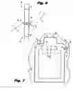 Fig. 06 - Method of using clips for retrofit installation of a portable swimming pool barrier fence