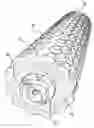 Fig. 01 - Foam composition roller brush with embedded mandrel
