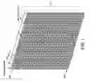 Fig. 02 - Thermoplastic elastomer protective louver covering for use with an electronic display module
