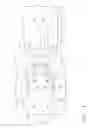 Fig. 02 - Segmented inertial particle separators and methods of assembling turbine engines
