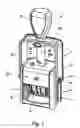 Fig. 02 - Type unit of a hand stamp including a hood-shaped cover