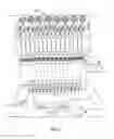 Fig. 02 - Embroidery holder assembly