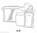 Fig. 44 - Method of vacuum packaging a single use disposable diaper